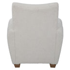 Teddy White Shearling Accent Chair