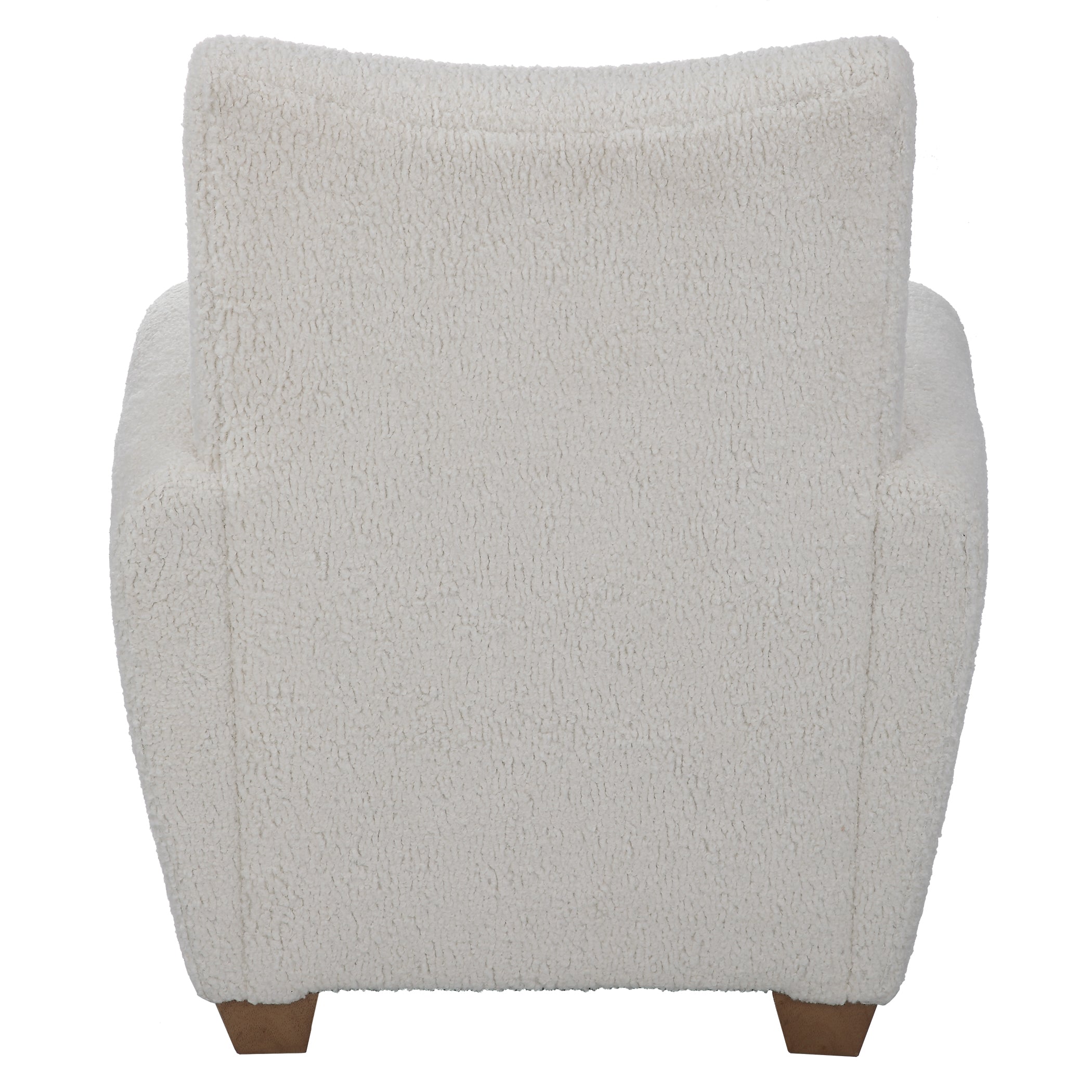Teddy White Shearling Accent Chair