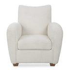 Teddy White Shearling Accent Chair