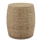 Resort Straw Accent Stool