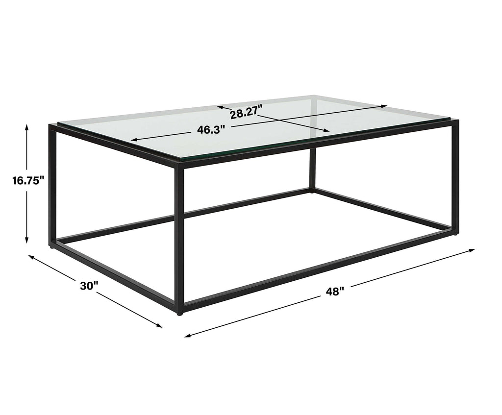 Bravura Black Coffee Table