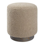 Avila Latte Round Ottoman
