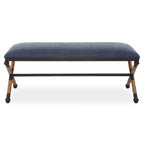 Firth Rustic Navy Bench
