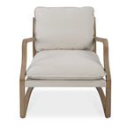 Melora Solid Oak Accent Chair