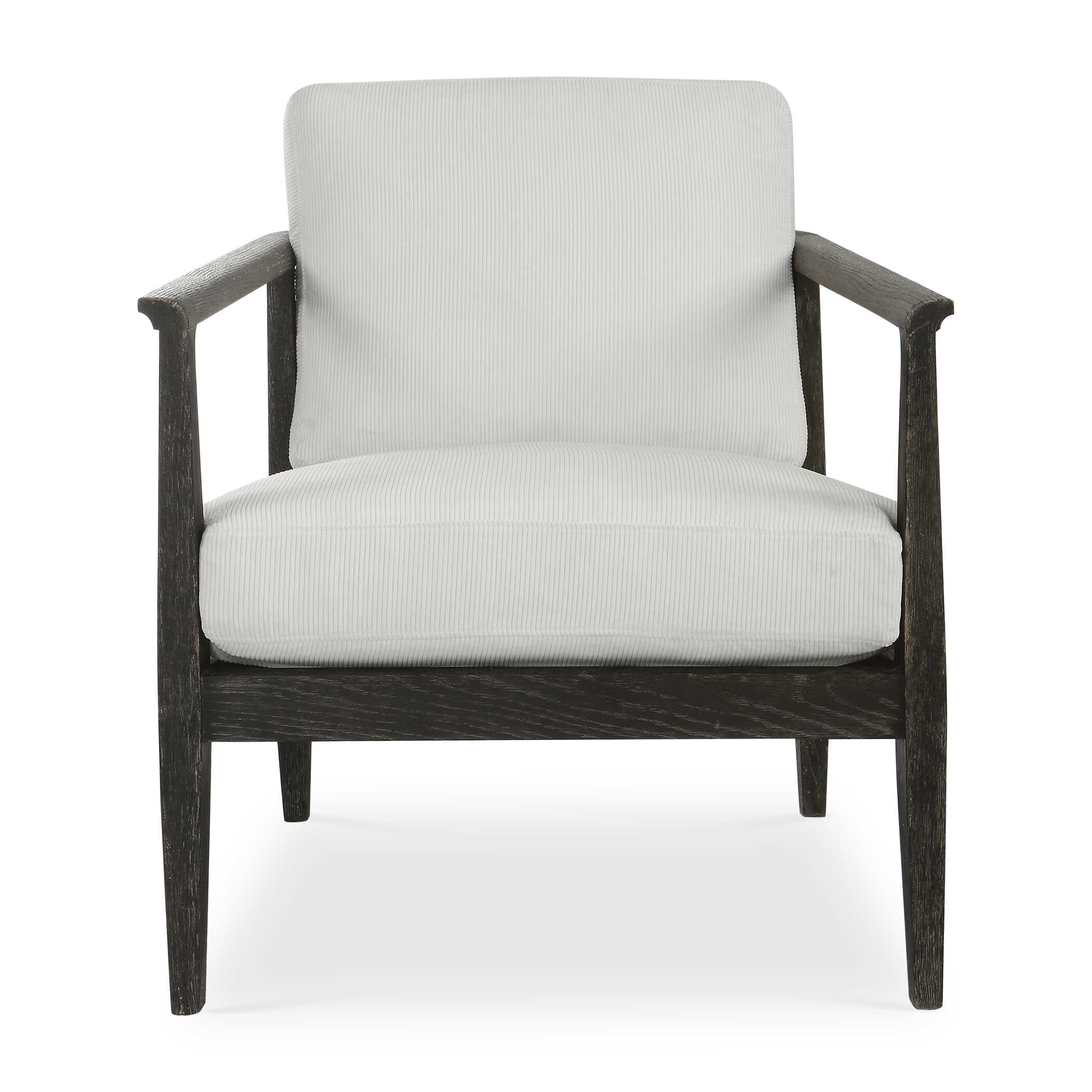 Brunei White Accent Chair