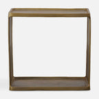 Derwent Antique Brass Side Table