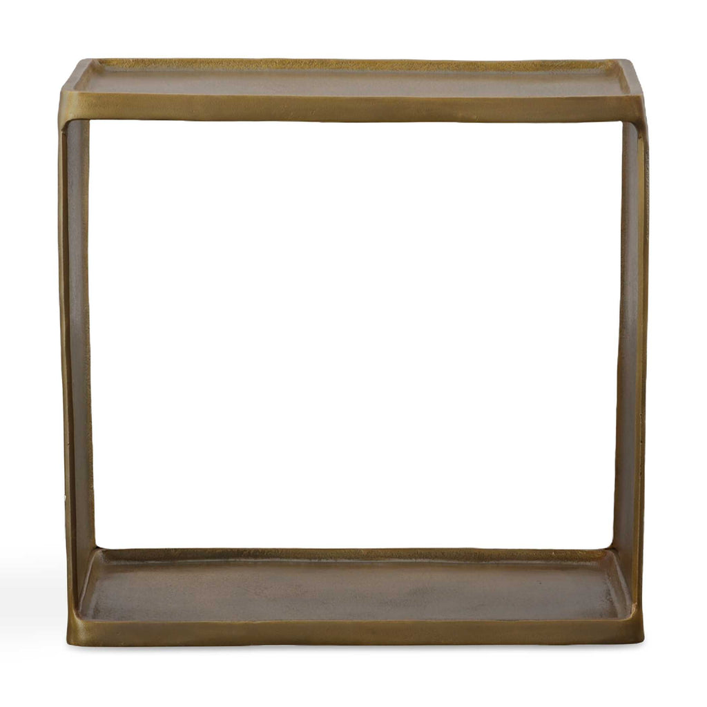 Derwent Antique Brass Side Table