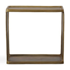 Derwent Antique Brass Side Table