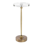 Waveney Brass Drink Table