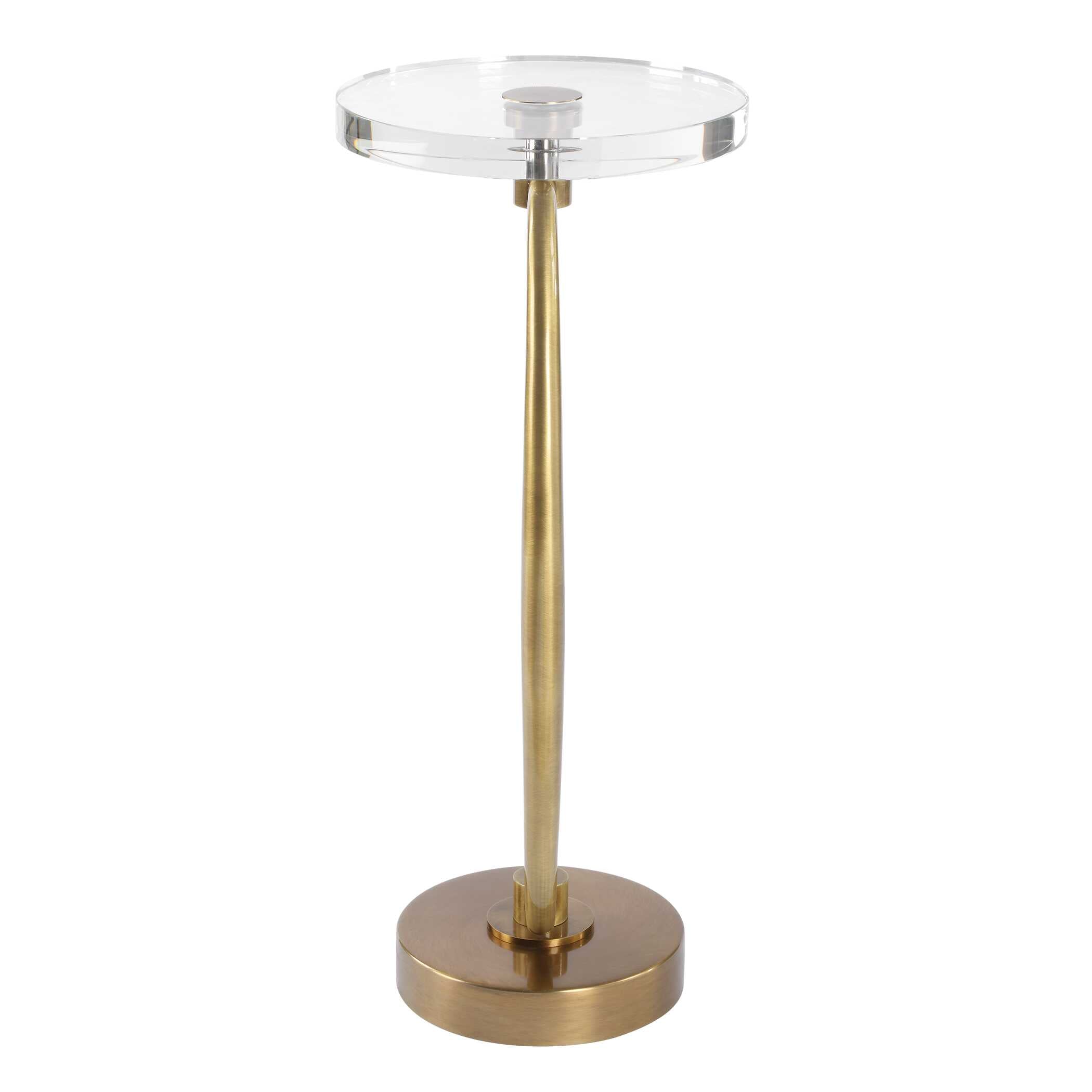 Waveney Brass Drink Table