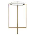 Star-crossed Glass Accent Table