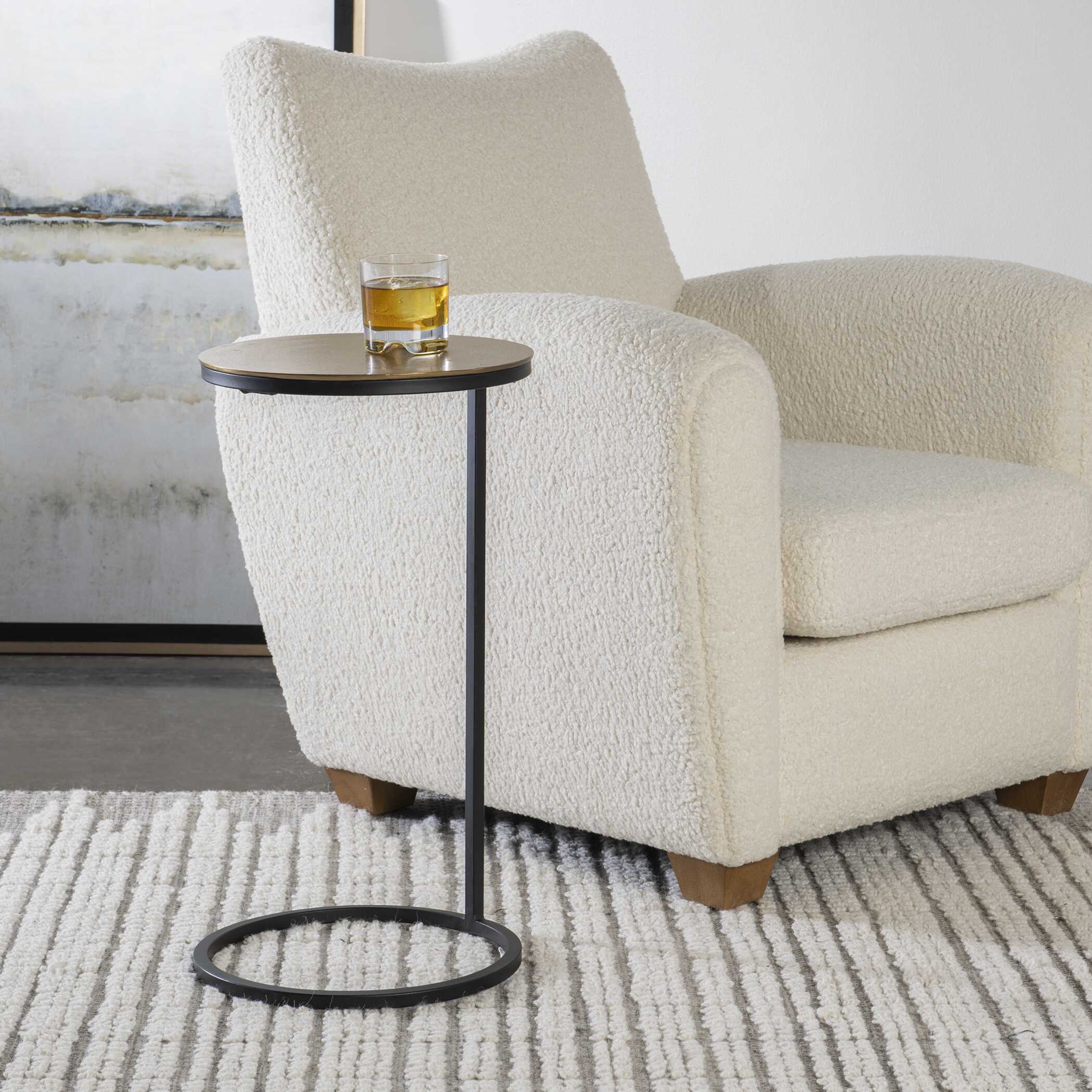 Brunei Gold Accent/Drink Table