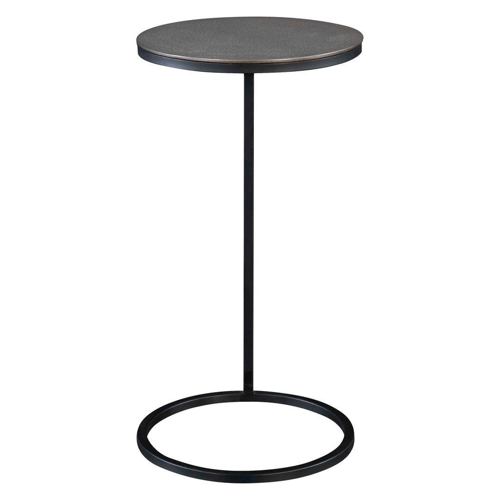 Brunei Nickel Accent/Drink Table