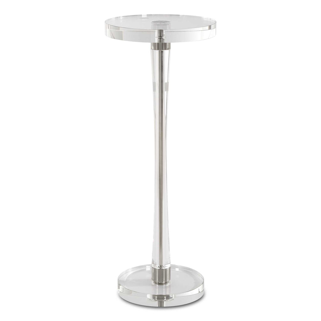 Pria Crystal Drink Table