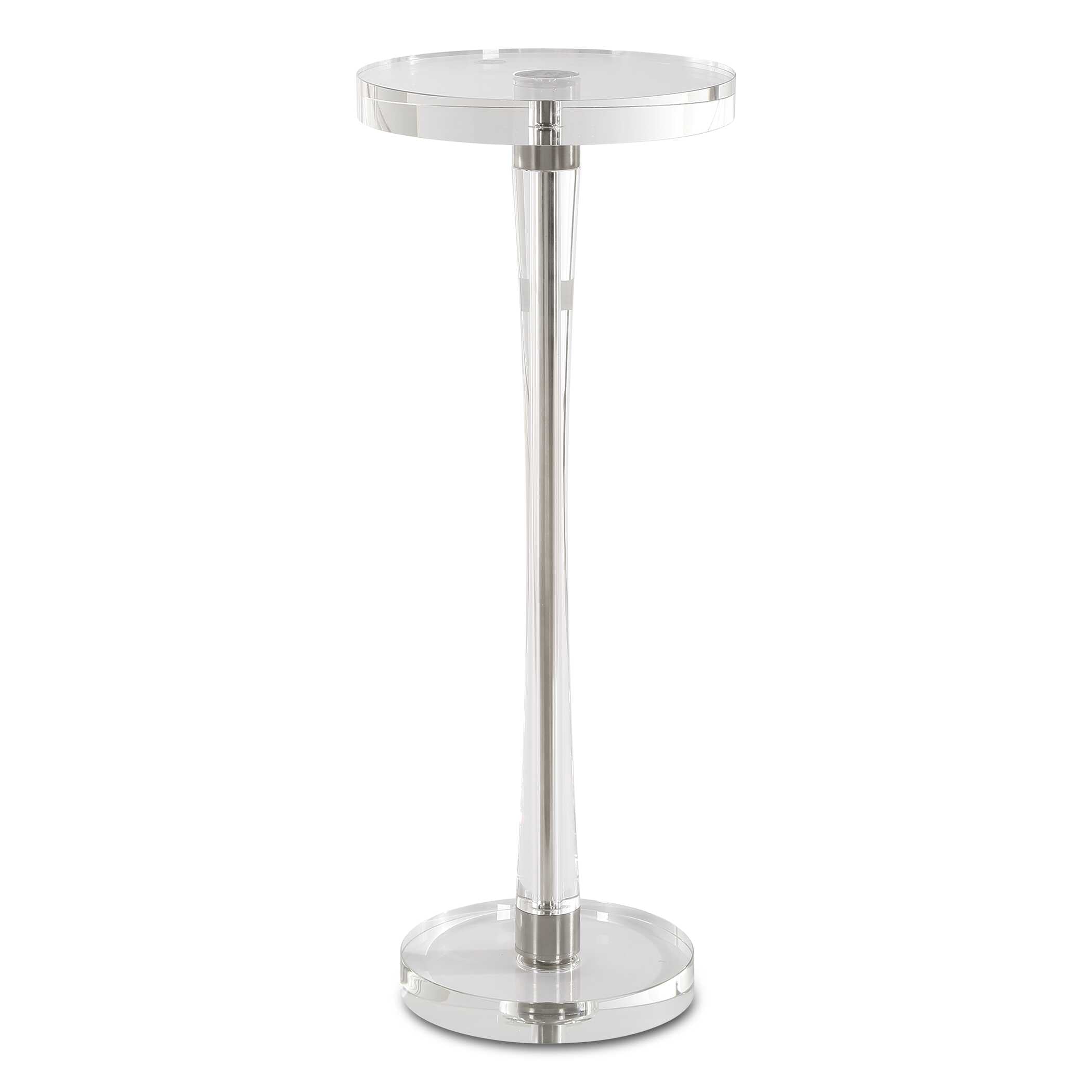 Pria Crystal Drink Table