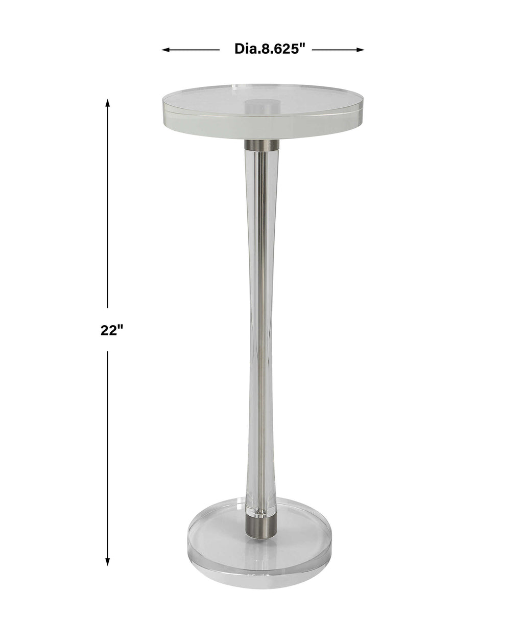 Pria Crystal Drink Table