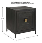 Aiken Geometric Cabinet / End Table