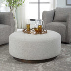 Avila Large Gray Ottoman / Coffee Table