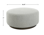 Avila Large Gray Ottoman / Coffee Table