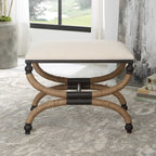 Icaria Upholstered Small Bench