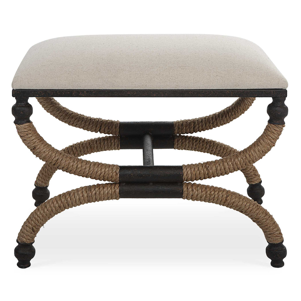 Icaria Upholstered Small Bench