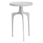 Kenna White Accent Table