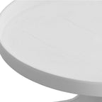 Kenna White Accent Table
