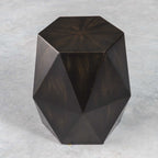 Volker Black Geometric Accent Table