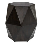 Volker Black Geometric Accent Table