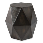 Volker Black Geometric Accent Table