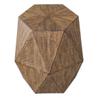 Volker Honey Geometric Accent Table