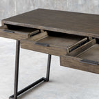 Comrade Natural Wood Desk