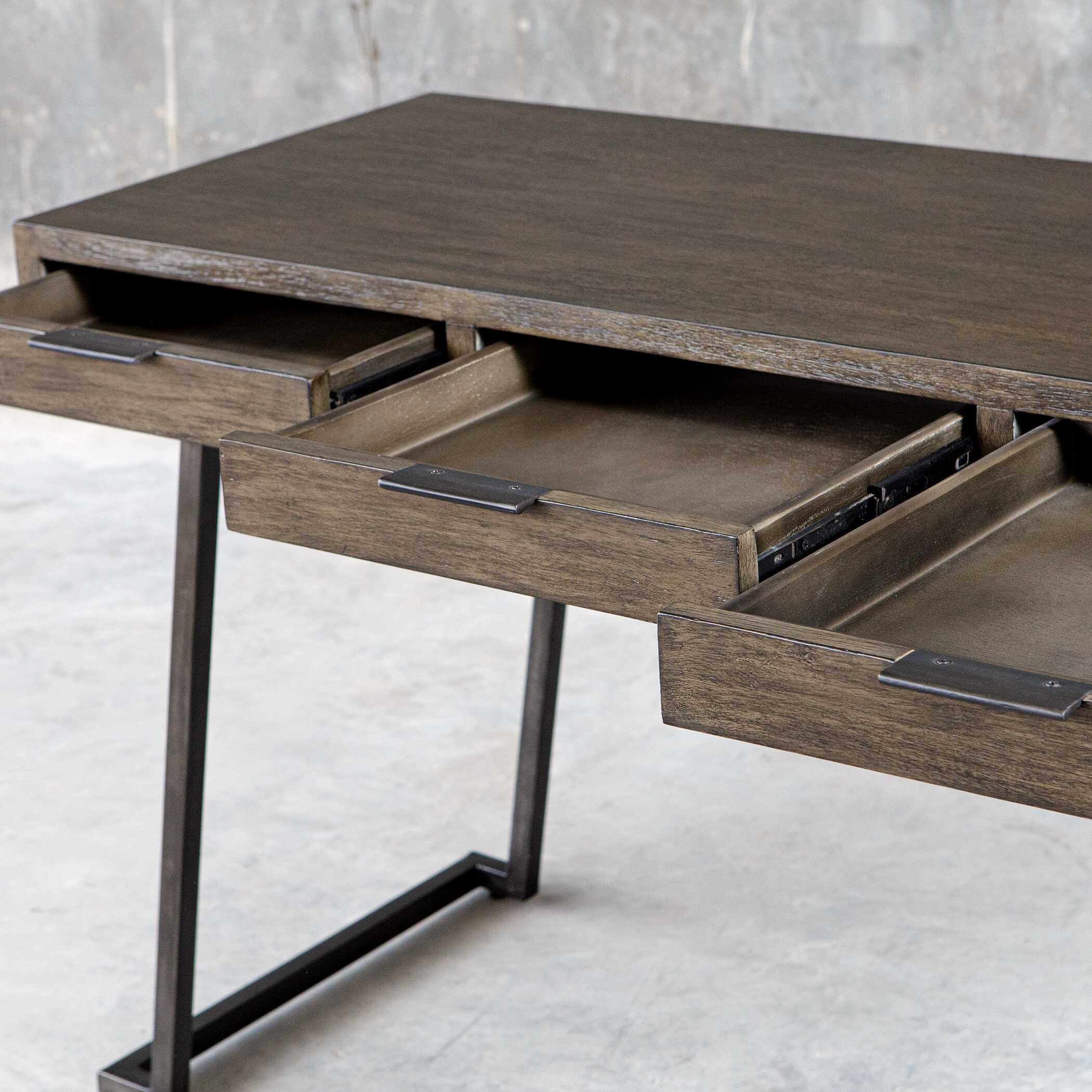 Comrade Natural Wood Desk