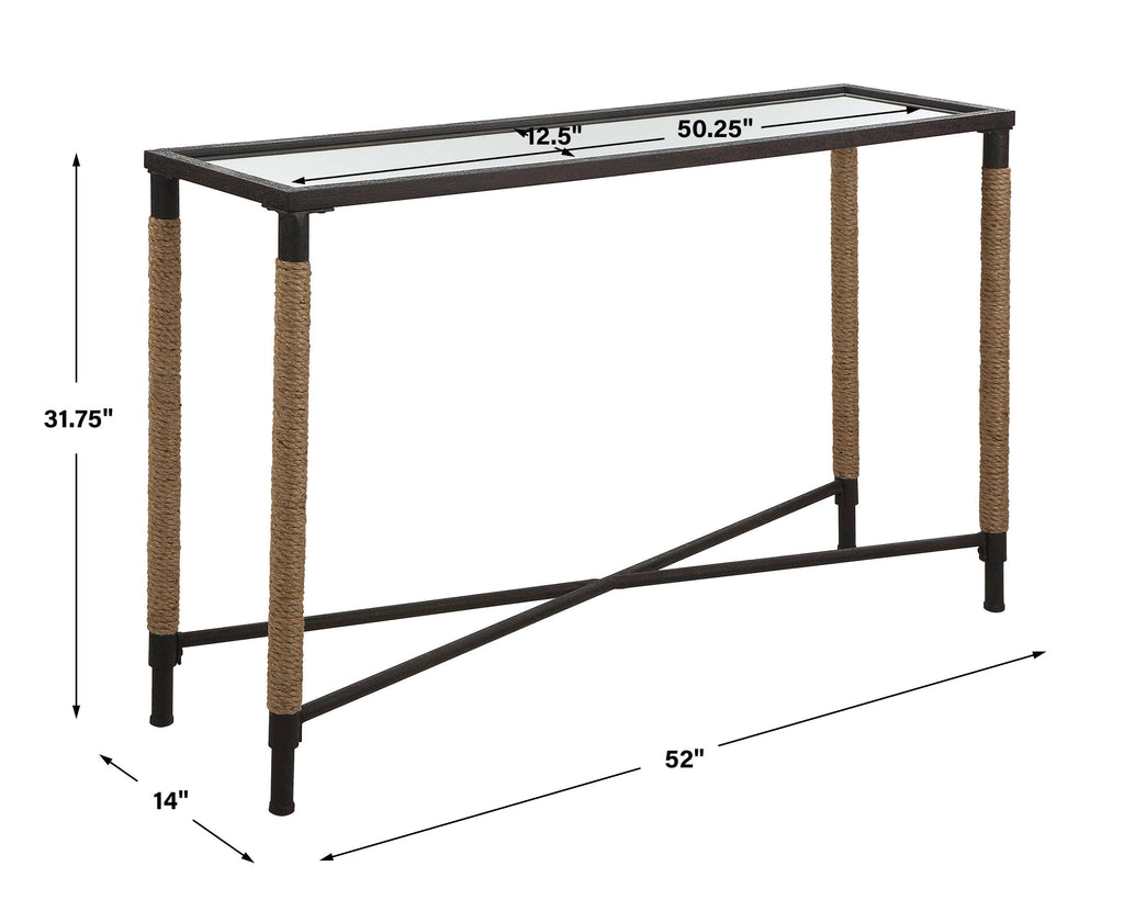 Braddock Coastal Console Table