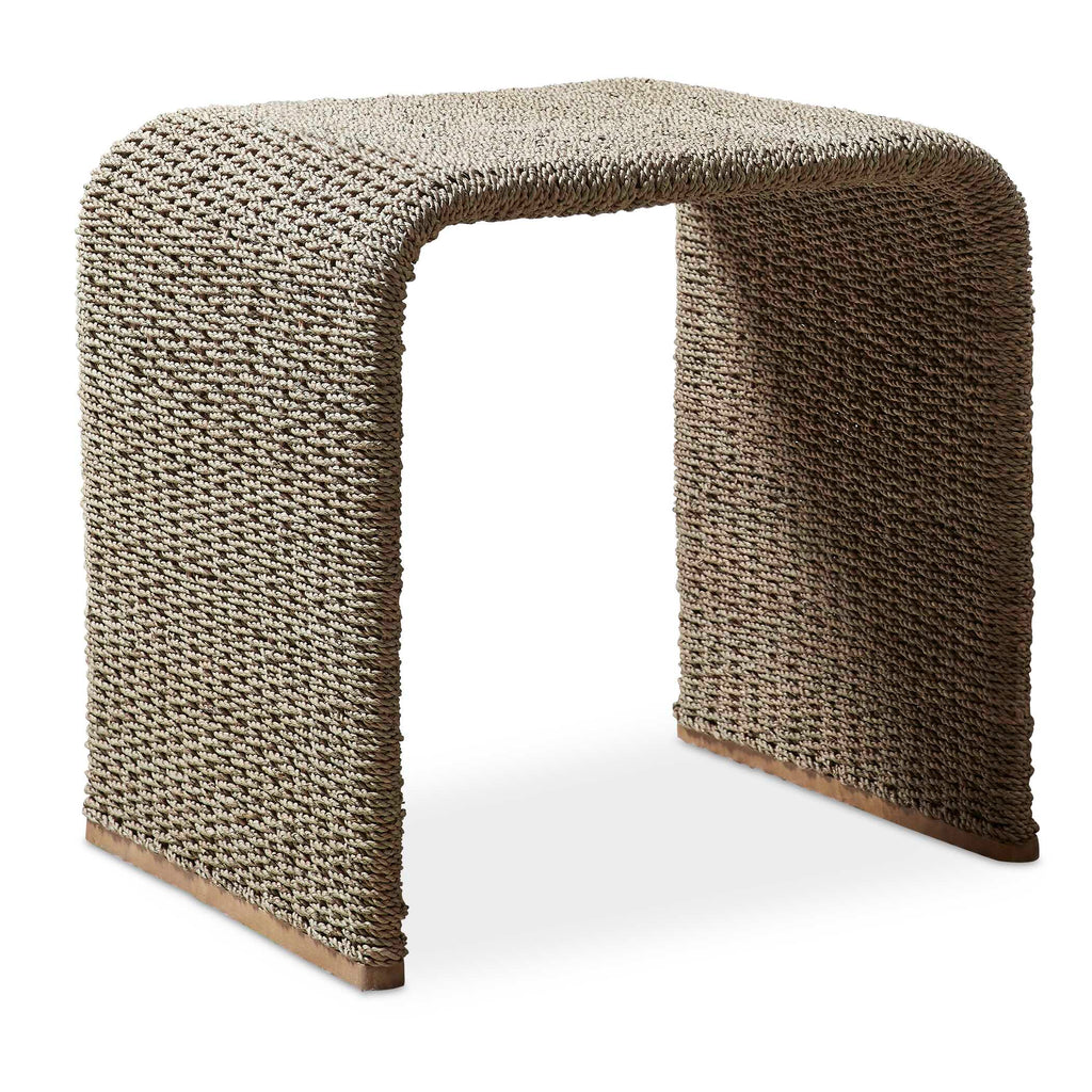 Calabria Woven Seagrass End Table
