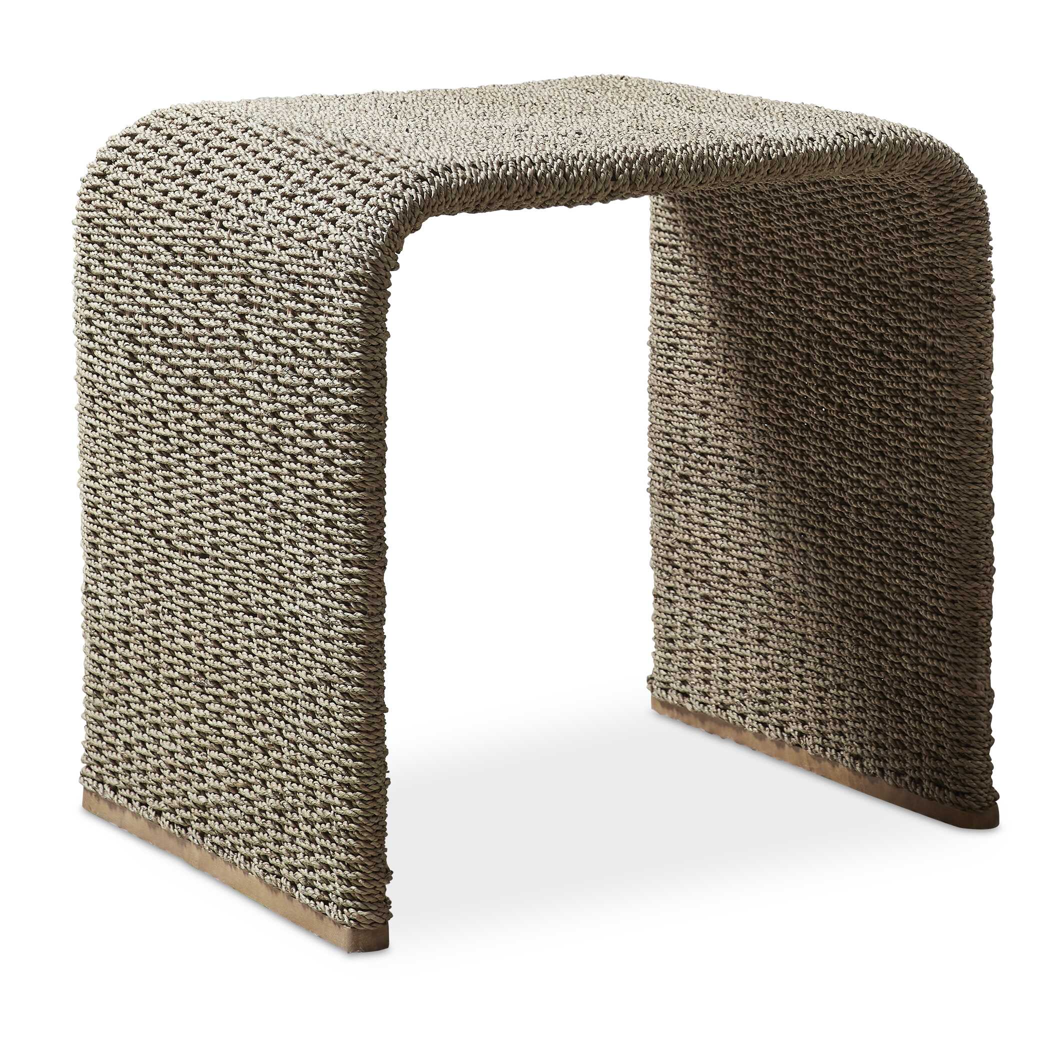 Calabria Woven Seagrass End Table