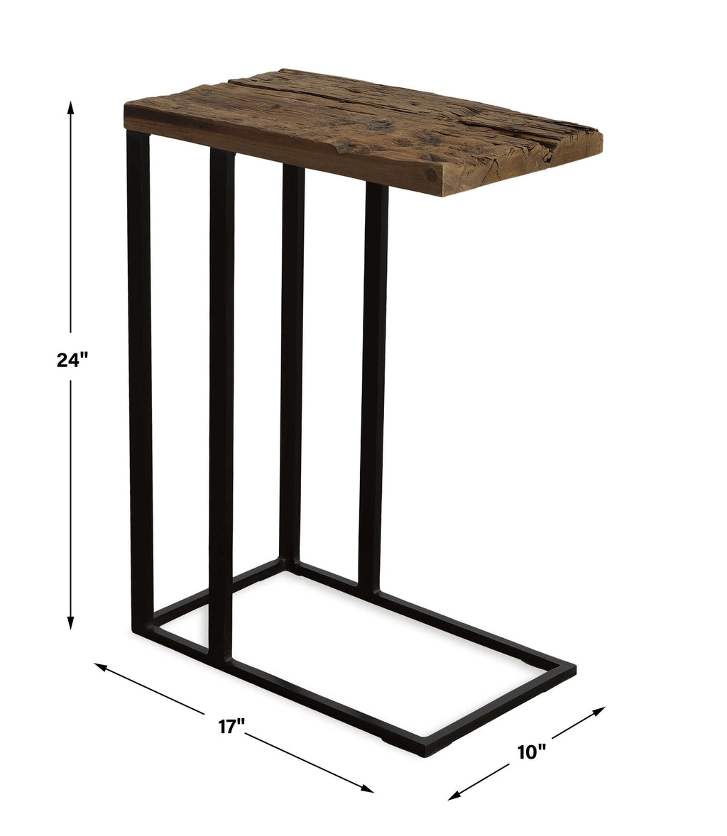 Union Reclaimed Wood Accent Table