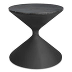 Time's Up Hourglass Shaped Side Table