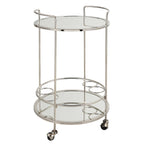 Spritz Chrome Bar Cart