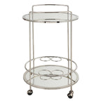 Spritz Chrome Bar Cart