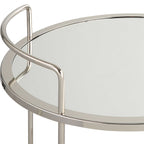 Spritz Chrome Bar Cart