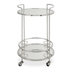 Spritz Chrome Bar Cart