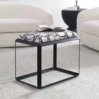 Curls Gray Small Bench