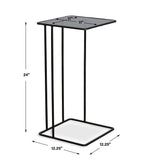 Cadmus Black Accent Table