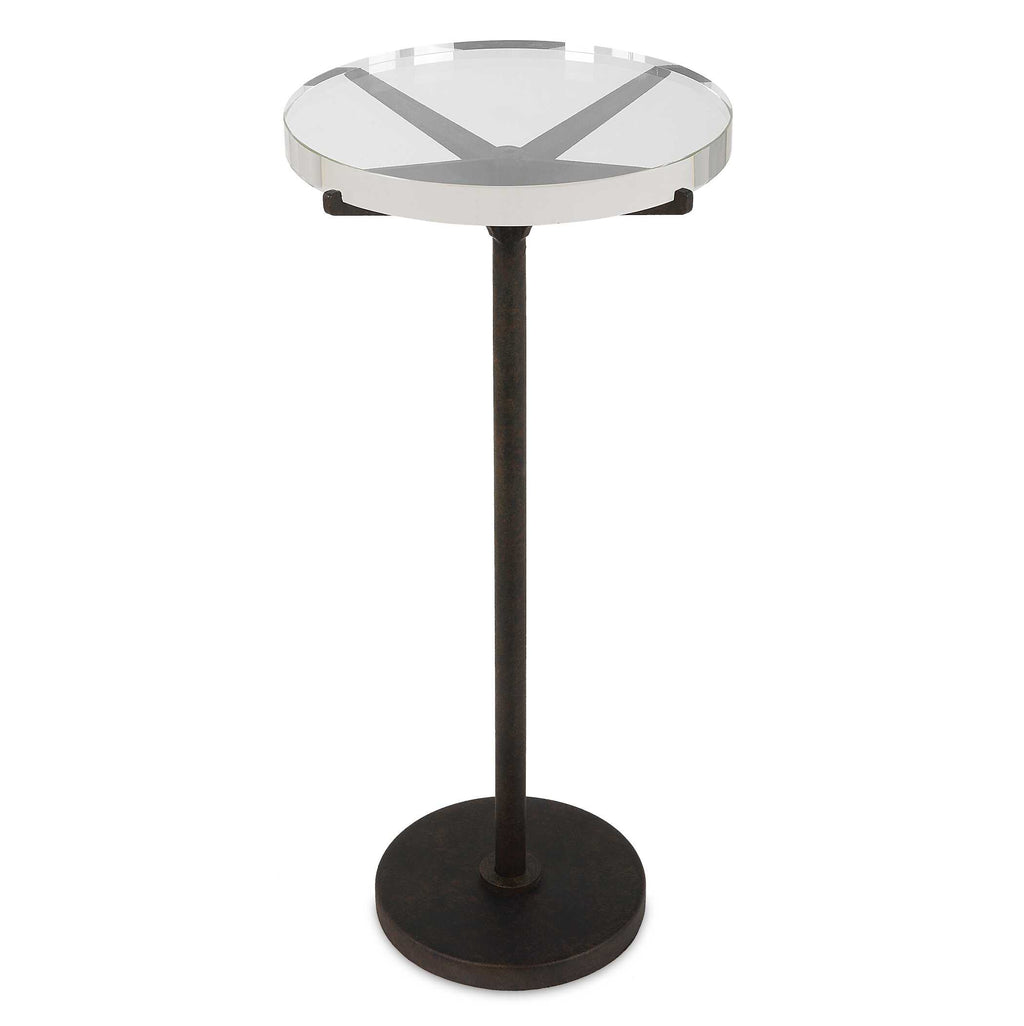 Forge Industrial Accent Table