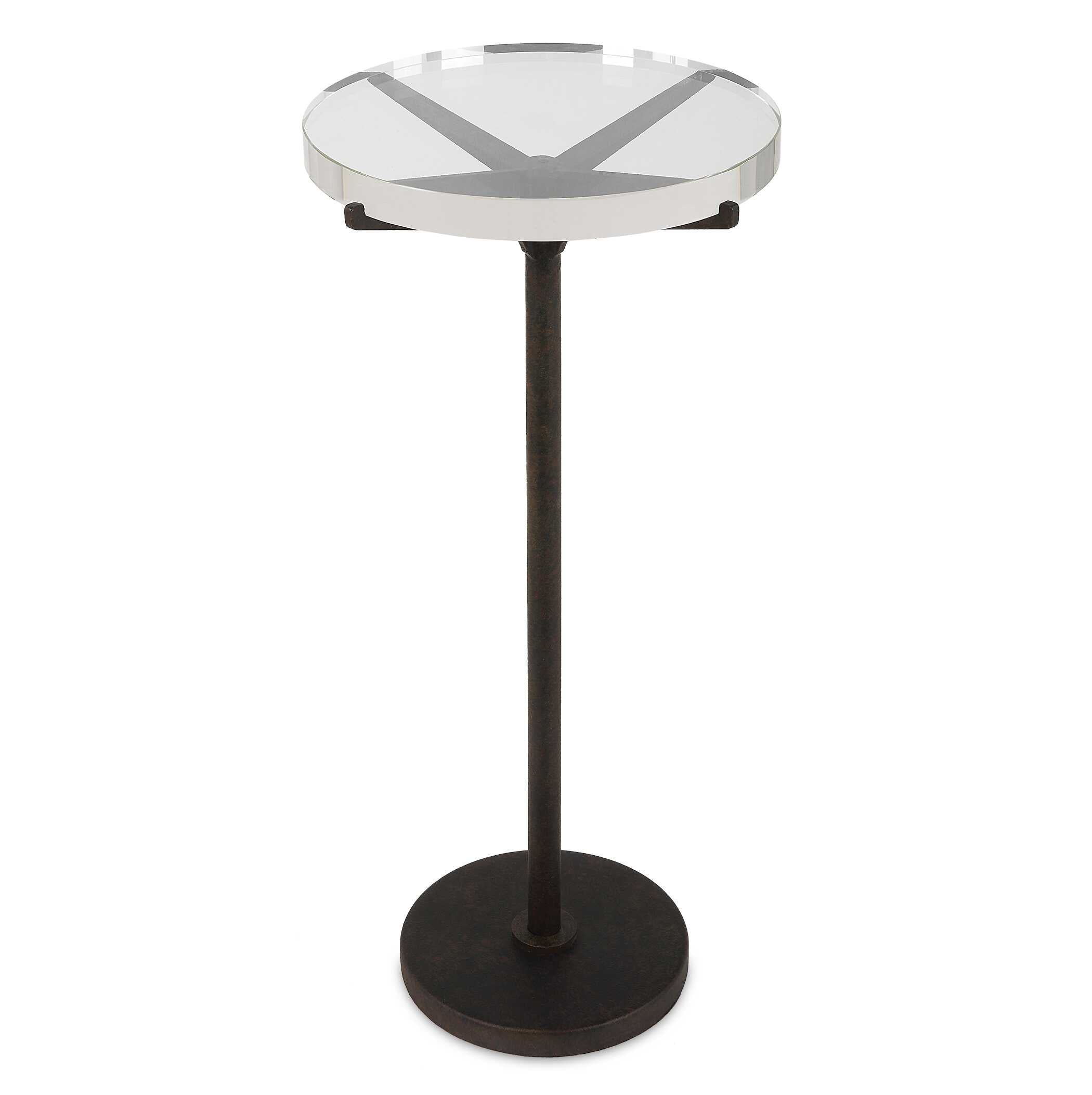 Forge Industrial Accent Table