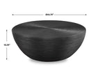 Bongo Black Rattan Coffee Table