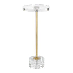 Groove Crystal Drink Table