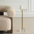 Groove Crystal Drink Table