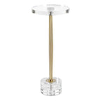 Groove Crystal Drink Table